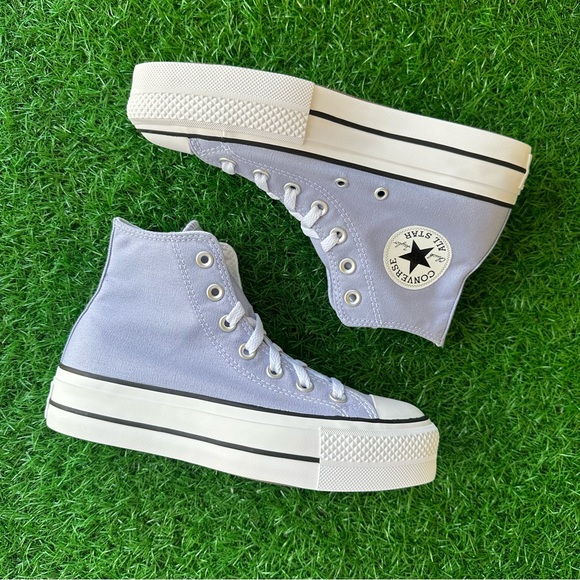 Converse Chuck Taylor All Star Lift Hi Serene Sapphire - Picture 2 of 8